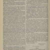 0754 - Page 742 - Ministère de la guerre. Règlement relatif aux médecins et aux pharmaciens auxiliaires / Thèses soutenues à la Faculté de médecine de Paris pendant l'année 1883