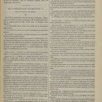 0767 - Page 755 - Hôtel-Dieu. M. Panas. Amblyopie hystérique, vomissements incoercibles, anesthésie absolue de tout le côté droit, paralysie complète de la vessie, etc., etc. - Traitement par la platine. (Observation recueillie par M. le Dr V. Burq) / De l'atélectasie pulmonaire ; par le Dr Leviste...