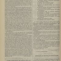 0778 - Page 766 - Revue bibliographique. Collection de documents pour servir à l'histoire des hôpitaux de Paris, publiée sous les auspices de l'administration de l'assistance publique. Par M. Léon Brièle... [Dr O. Guillier] / Congrès international des sciences médicales. (8e session, Copenhague 1884) / Chronique et nouvelles scientifiques