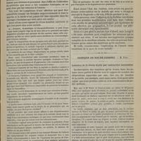 0817 - Page 805 - Hôtel-Dieu de Clermont-Ferrand. M. Fleury. Anurie consécutive à une péritonite chronique et à un cancer de la matrice pris pour un polype. (Observation recueillie par M. Béal...) / Clinique de Rio-de-Janeiro. M. Fort. Luxation de la rotule droite par contraction musculaire