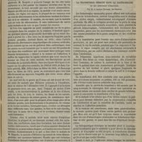 0879 - Page 867 - Revue clinique hebdomadaire. Mycosis fongoïde / La transfusion directe dans la gastrorragie et les affections stomacales. Par M. le Docteur Roussel...