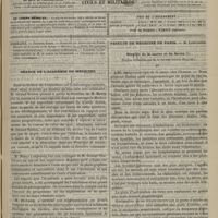 0893 - Page 881 - Sommaire / Séance de l'Académie de médecine / Faculté de médecine de Paris. M. Laboulbène. Histoire de la morve et du farcin. (Leçons recueillies par M. le Docteur Octave Guillier)