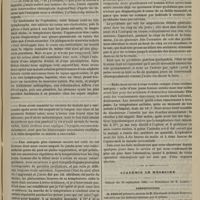 0895 - Page 883 - Hôpital de la Pitié. M. Verneuil. De quelques désastres chirurgicaux / Académie de médecine. Séance du 25 septembre 1883. Présentations. M. Bouley, au nom de M. le Docteur P. Miquel... : De l'asepticité des sels de cuivre