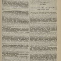0905 - Page 893 - Association française pour l'avancement des sciences (XIIe session, 1883). Congrès de Rouen. Communications. Interprétation d'une observation ancienne d'après les idées modernes. M. le Docteur L.-H. Petit... / Commotion cérébrale chez un jeune enfant. M. le Docteur Cartaz / Rapports de quelques maladies entre elles. M. le Docteur Burot / Variétés. La dernière maladie de M. le comte de Chambord. Par M. le Professeur Vulpian