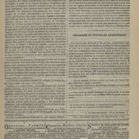0907 - Page 895 - Variétés. La dernière maladie de M. le comte de Chambord. Par M. le Professeur Vulpian / Chronique et nouvelles scientifiques
