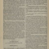 0910 - Page 898 - Hôpital Necker. M. Trélat. Hernie inguinale congénitale / Association française pour l'avancement des sciences (XIIe session, 1883). Congrès de Rouen. Névrite cubitale provoquée. M. le Docteur Leudet... / Pathogénie du décollement arthritique de la rétine. M. le Docteur Boucheron / Traitement électrique de la douleur ovarienne chez les hystériques. M. le Docteur Apostoli