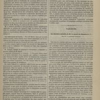0913 - Page 901 - Association française pour l'avancement des sciences (XIIe session, 1883). Congrès de Rouen. Tétanie d'origine gastrique. M. le Dr Lucien Gaillard / Les chlorures de l'urine. M. le Dr Burot / Fibrome de l'orbite devenu sarcomateux sous l'influence d'un sarcome utérin. M. le Docteur Cauchois... / Variétés. La dernière maladie de M. le compte de Chambord. Par M. le Professeur Vulpian