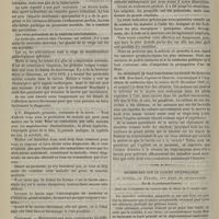 0918 - Page 906 - Faculté de médecine de Paris. M. Laboulbène. Histoire de la morve et du farcin. (Leçons recueillies par M. le Docteur Octave Guillier) / Recherches sur le caner encéphaloïde sa nature, sa marche, son mode de propagation ; par M. le Professeur Sappey. (Note lue à l'Académie des sciences dans la séance du 1er octobre 1883)