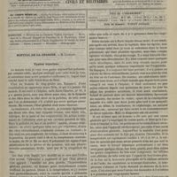 0925 - Page 913 - Sommaire / Hôpital de la Charité. M. Landouzy. Typhus hépatique