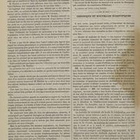 0970 - Page 958 - Académie de médecine. Séance du 16 octobre 1883. Lectures. Chorée du larynx. M. Blachez / Chronique et nouvelles scientifiques. Faculté de médecine de Paris / Avis spécial