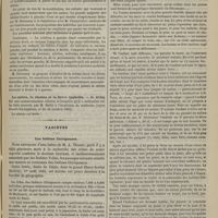 0983 - Page 971 - Société de biologie. Séance du 20 octobre 1883. Communications. De la rotation. M. Delaunay / Le cuivre, le choléra et la fièvre typhoïde. M. Burq, sur les faits avancés par M. Bailly / Variétés. Les indiens Chiriguanos
