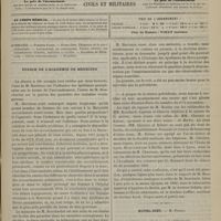 1029 - Page 1017 - Sommaire / Séance de l'Académie de médecine / Hôtel-Dieu. M. Peyrot. Phlegmon de la paroi abdominale