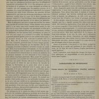 1030 - Page 1018 - Hôtel-Dieu. M. Peyrot. Phlegmon de la paroi abdominale / Laboratoire de physiologie. Vitesse relative des transmissions visuelles, auditives et tactiles. Par M. le Docteur A. Bloch