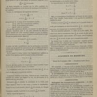 1031 - Page 1019 - Laboratoire de physiologie. Vitesse relative des transmissions visuelles, auditives et tactiles. Par M. le Docteur A. Bloch / Académie de médecine. Séance du 6 novembre 1883. Correspondance / Communications. Pathogénie des accouchements prématurés. M. Hervieux