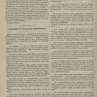 1042 - Page 1030 - Société de chirurgie. Séance du 7 novembre 1883. Communications. De la suture osseuse dans les fractures de la rotule. M. Chauvel, à l'occasion d'un rapport sur un malade présenté par M. Beauregard... / Chronique et nouvelles scientifiques. Faculté de médecine de Paris