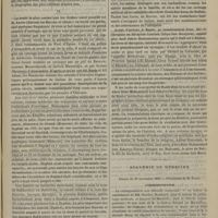 1079 - Page 1067 - Faculté de médecine de Paris. M. Laboulbène. Histoire des médecins arabes et de l'École de Salerne / Académie de médecine. Séance du 20 novembre 1883. Correspondance