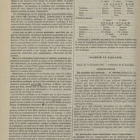 1120 - Page 1108 - Revue critique des différentes théories sur les mouvements et bruits du coeur ; par le Docteur Judée / Société de biologie. Séance du 1er décembre 1883. Communications. Un parasite des serpents. M. Mégnin / Un phénomène néuro-musculaire dans l'hypnotisme. M. Richer / Action combinée du chloroforme et de la morphine. M. Laborde, une note de M. Aubert...