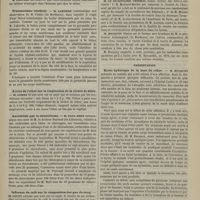1121 - Page 1109 - Société de biologie. Séance du 1er décembre 1883. Communications. Action combinée du chloroforme et de la morphine. M. Laborde, une note de M. Aubert... / Traumatisme cérébral. M. Laborde, une observation de M. Coutin / Action de l'éther sur la respiration de la levûre de bière. M. Gomez / Anesthésie par le chloroforme. M. Paul Bert, une note de M. le Docteur Peyraud... / Influence du café sur la composition des gaz du sang. M. Couty / Physiologie du coeur. M. Judée / Société médicale des hôpitaux. Séance du 23 novembre 1883. Présentation. Kyste hydatique de la base du crâne. M. Bucquoy