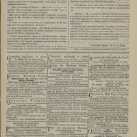 1123 - Page 1111 - Chronique et nouvelles scientifiques. Muséum d'histoire naturelle / École de médecine de Dijon / École de médecine de Nantes / École de pharmacie de Paris / Muséum
