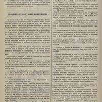1130 - Page 1118 - Académie de médecine. Séance du 3 décembre 1883. Présentations / Chronique et nouvelles scientifiques. Faculté de médecine libre de Lille / École médecine de Clermont-Ferrand / École de médecine de Rennes / École de médecine de Toulouse / École de médecine de Tours / Hôpitaux et hospices de Bordeaux / Hôpital Sainte-Eugénie de Lille / Faculté des sciences de Clermont / Faculté des sciences de Nancy