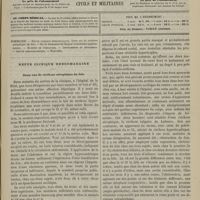 1133 - Page 1121 - Sommaire / Revue clinique hebdomadaire. Deux cas de cirrhose atrophique du foie