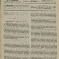 1157 - Page 1145 - Sommaire / Revue clinique hebdomadaire. Rougeole anoma. - Emphysème pulmonaire
