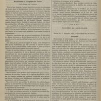 1160 - Page 1148 - Revue clinique hebdomadaire. Cystite aiguë / Thérapeutique. Rachitisme et phosphate de chaux. Par le Docteur des Vallières / Société de chirurgie. Séance du 12 décembre 1883. Rapport. Ostéotomie et ostéoclasie. M. Polaillon, un rapport relatif à un travail de M. Dubourg...