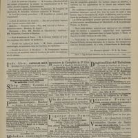 1163 - Page 1151 - Chronique et nouvelles scientifiques. Concours de l'externat / Muséum / École de médecine d'Amiens / École de médecine de Grenoble / École de médecine de Tours / Faculté des sciences de Paris / Faculté des sciences de Bordeaux / Faculté des sciences de Caen / Muséum
