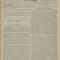 1165 - Page 1153 - Sommaire / Hôpital de la Clinique. M. Pajot. Leçon d'ouverture. L'obstétrique et la clinique d'accouchements