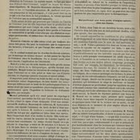 1182 - Page 1170 - Revue clinique hebdomadaire. Du bruit de flot ou de clapotage de l'estomac comme signe de dilatation stomacale / Mal-perforant aux deux pieds, d'origine spinale, chez une femme