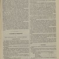 1199 - Page 1187 - Hôpital de la Charité. M. Landouzy. Urémie mécanique et urémie toxique / Académie de médecine. Séance du 26 décembre 1883. Correspondance / Suite de la discussion sur le diagnostic de la tuberculose. M. Colin... / Élections