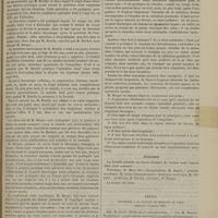 0025 - Page 13 - Société de chirurgie. Séance du 26 décembre 1883. Communications. Trachéotomie pour un corps étranger de la trachée. M. Verneuil, sur une observation adressée par M. Jeannel / Résection costale thoraco-plastique dans l'empyème chronique devenu fistuleux. M. Berger, sur un cas présenté par M. Bouilly / Élection / Thèses soutenues à la Faculté de médecine de Paris pendant l'année 1883
