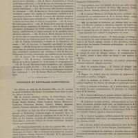 0026 - Page 14 - Thèses soutenues à la Faculté de médecine de Paris pendant l'année 1883 / Chronique et nouvelles scientifiques. Faculté de médecine de Paris / Faculté de médecine de Lyon / Faculté de médecine de Montpellier / École de médecine d'Alger / École de médecine de Poitiers / École de médecine de Toulouse