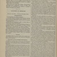 0524 - Page 516 - Hôpital des enfants-malades. M. J. Simon. Méningo-encéphalite chronique disséminée ou sclérose cérébrale chez l'enfant / Académie de médecine. Séance du 3 juin 1884. Correspondance / Lecture / Discussion sur la gangrène septicémique. M. Trélat