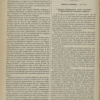 0908 - Page 900 - Hôpital de la Pitié. M. Jaccoud. La maladie de Bright, les albumines de l'urine ; traitement de l'albuminurie brightique / Hôpital Necker. M. Trélat. I. Rupture aponévrotique, hernie musculaire. II. Épithélioma de la paupière inférieure
