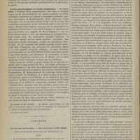 0980 - Page 972 - Société de biologie. Séance du 16 octobre 1884. Communications. De la contraction musculaire provoquée par une percussion du muscle chez l'homme. M. Bloch / Action physiologique de l'acide carbonique. M. Paul Bert, à l'occasion de la communication faite par M. Brown-Séquard / Le pouls et la cornée. M. Javal / Variétés. Un savant d'autrefois. - Son mémorial (1780-1865). Publié par ses fils les Docteurs A. et G. Léon-Dufour