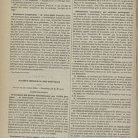 1004 - Page 996 - Société de biologie. Séance du 25 octobre 1884. Communications. La rage. M. Gibier / Présidence perpétuelle. M. Paul Bert / Société médicale des hôpitaux. Séance du 24 octobre 1884. Communications. Traitement des fièvres intermittentes par l'acide phénique. M. Dieulafoy / Traitement du cancer utérin. M. Gallard / Prophylaxie de la tuberculose. M. Vallin / Oblitération vasculaire par artérite ; anévrysme. M. Legroux