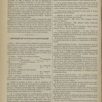 1006 - Page 998 - Association française pour l'avancement des sciences (XIIIe session, 1884). Congrès de Blois. Origines du choléra à Toulon et à Marseille. M. Durand-Claye / Chronique et nouvelles scientifiques. Choléra / Faculté de médecine de Paris / Hôpitaux de Bordeaux / Faculté des sciences de Toulouse / Faculté de médecine de Paris / Faculté des sciences de Paris