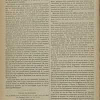 1194 - Page 1186 - Hôpital de la Pitié. M. Verneuil. I. Fistules inguinales doubles, urinaire et purulente d'origine tuberculeuse. - II. Épithélioma de la paupière, récidive cervicale ganglionnaire / Étude statistique sur le choléra dans les hôpitaux civils de Paris, depuis le début de l'épidémie jusqu'à ce jour. Par M. Émile Rivière