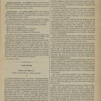 0031 - Page 21 - Société de biologie. Séance du 27 décembre 1884. Communications. Cocaïne. M. d'Arsonval, un travail de M. Charpentier / Bubons chancreux. M. Gibier / Spectroscopie. M. Albert Robin / Variétés. Notice sur Bône. Par M. le Docteur Badour...