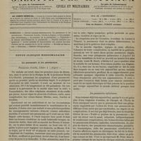 0035 - Page 25 - Sommaire / Revue clinique hebdomadaire. La pneumonie et les pneumonies