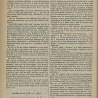 0044 - Page 34 - Hôpital de la Charité. M. Hardy. Broncho-pneumonie et tuberculose commençante ; mort / Hôpital de la Pitié. M. Verneuil. Traitement des kystes hydatiques du foie