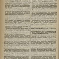 0052 - Page 42 - Hôpital de la Charité. M. Bouilly. I. Névralgie faciale rebelle, élongation du nerf sous-orbitaire. - II. Phlegmon de la paroi abdominale. - III. Rétrécissement cancéreux de l'oesophage / Hôpital des Enfants-Malades. M. Descroizilles. Arthrite coxo-fémorale suivie de paralysie passagère du membre inférieur du côté affecté. Guérison par les courants continus, puis intermittents. (Leçon recueillie par M. Mangin...)