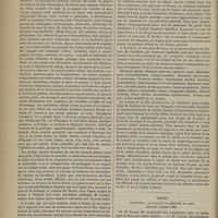0072 - Page 62 - Variétés. Un savant d'autrefois. - Son mémorial (1780-1865) ; publié par ses fils les Docteurs A. et G. Léon-Dufour / Thèses soutenues à la Faculté de médecine de Paris pendant l'année 1885