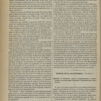 0108 - Page 98 - Hôpital de la Pitié. M. Verneuil. Un cas de tétanos traumatique / Hospice de la Salpêtrière. M. Charcot. Maladie de Basedow (goitre exophtalmique) ; formes frustes ; nouveau signe physique ; traitement par l'électricité