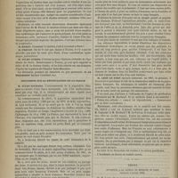 0112 - Page 102 - Académie de médecine. Séance du 27 janvier 1885. Communication. Sur l'épidémie cholérique de 1884. M. Proust / Discussion sur la dépopulation de la France. M. Jules Rochard / Thèses soutenues à la Faculté de médecine de Paris pendant l'année 1885