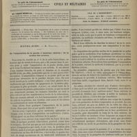0139 - Page 129 - Sommaire / Hôtel-Dieu. M. Tillaux. De l'amputation de la jambe à lambeau externe ; de la torsion des artères