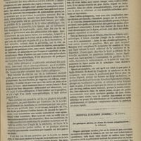 0157 - Page 147 - Hôpital de la Pitié. M. Verneuil. Adéno-phlegmon sous-maxillaire, abcès sous-périostique de la mâchoire / Hôpital d'Albert (Somme). M. Legoux. De quelques plaies, et d'une de leurs complications : le tétanos