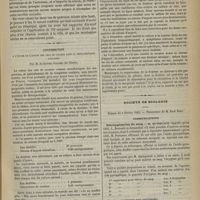 0159 - Page 149 - Hôpital d'Albert (Somme). M. Legoux. De quelques plaies, et d'une de leurs complications : le tétanos / Contribution à l'étude de l'action des sels de cocaïne dans la thérapeutique oculaire. Par M. le Docteur Galtier... / Société de biologie. Séance du 6 février 1885. Communications. Désoxygénation du sang. M. Quinquaud