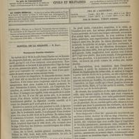 0163 - Page 153 - Sommaire / Hôpital de la Charité. M. Hardy. Pneumonie franche lobulaire
